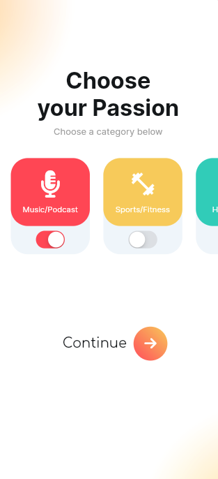 Vailble app in light mode